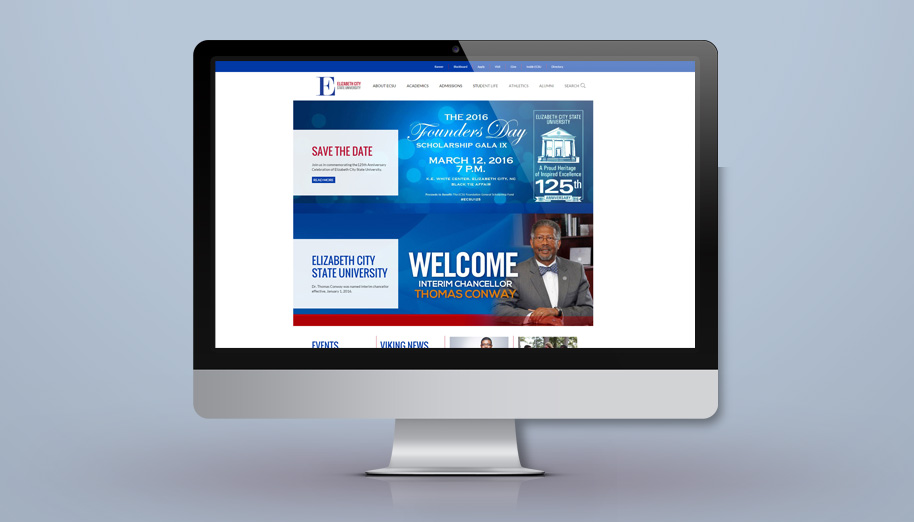 Elizabeth City State University Web Redesign